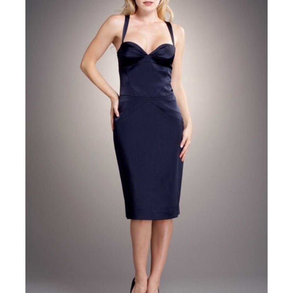Laundry &CO Satin elegant fitted dress